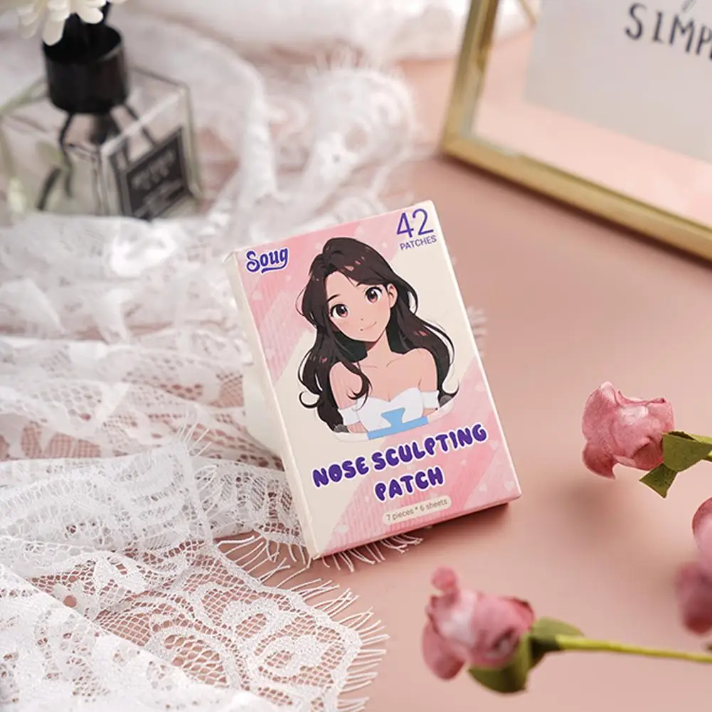 Patch d'aile de nez rétractable, autocollants invisibles, amincissants, ailes de beauté fines, nez étroit, outils de maquillage pour femmes
