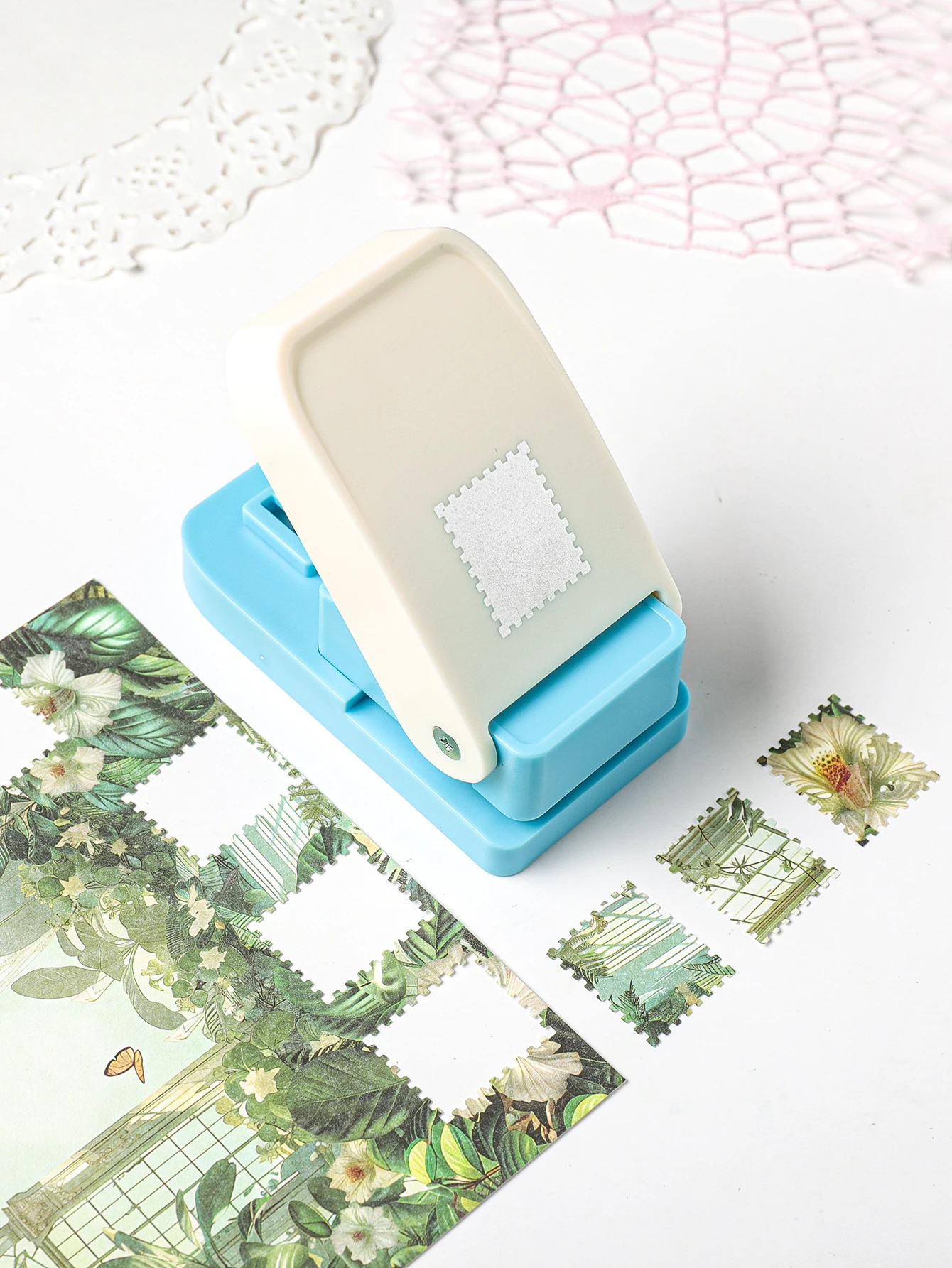 Herramientas de Repujado Cuadradas y Rectangulares, Perforadoras de Papel, Herramientas Portátiles para Manualidades y T