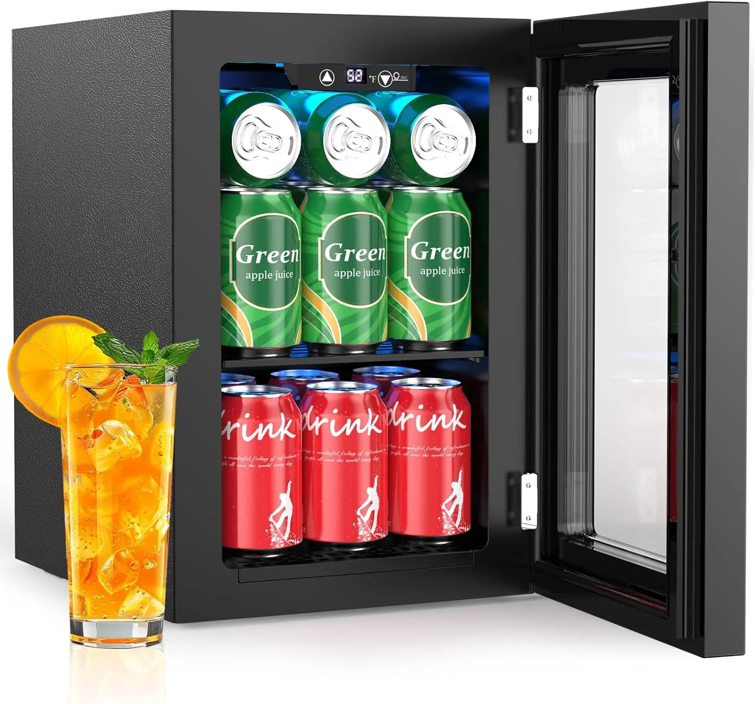 18L Mini Fridge Wit…