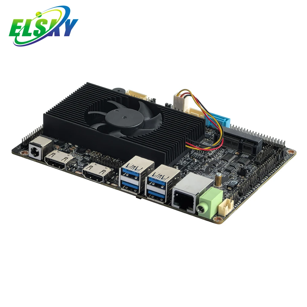 3.5-inch DC 12V~24V EDP LVDS Motherboard Support Intel-Celeron 8th Celeron 3867U CPU for Kiosk H310 Motherboard