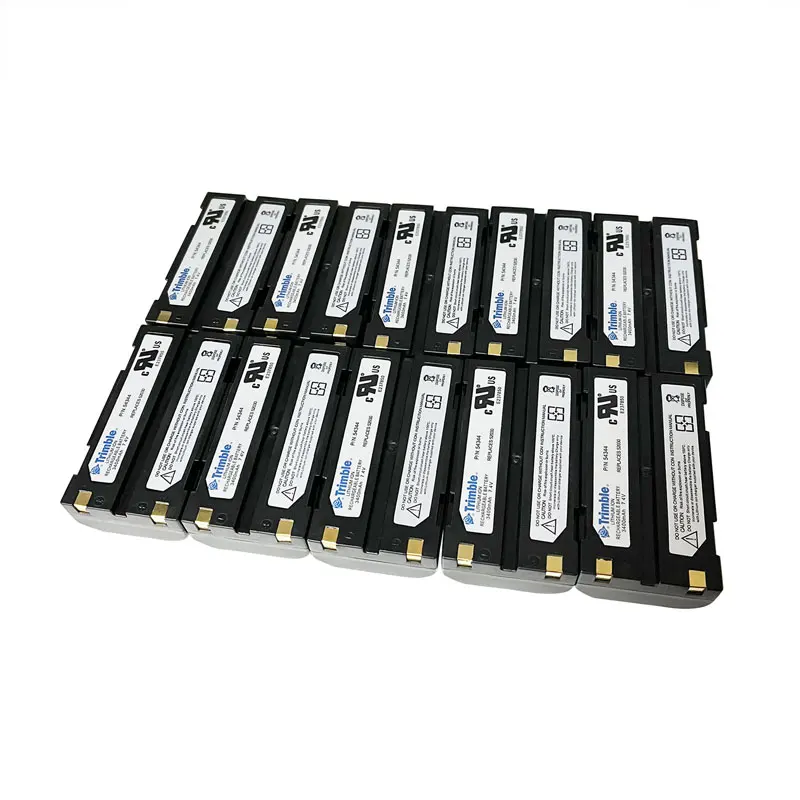 10 Pcs 3400mAh 54344 Battery for Trimble 5700 5800 R6 R7 R8 GPS Receiver Lithium-ion Rechargeable Replaces Battery