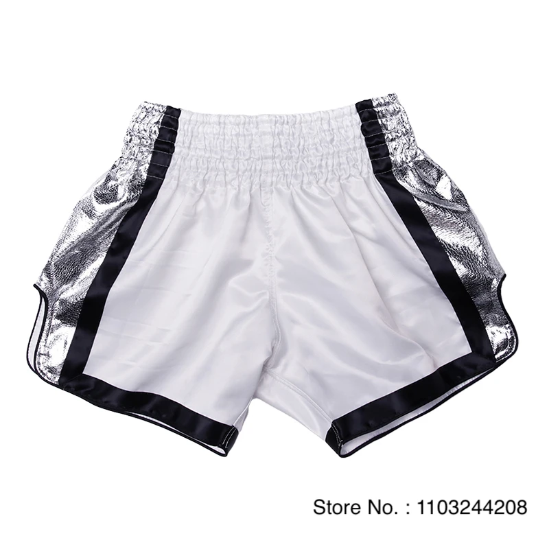 Muay Thai Boxing Shorts Adult Kids Plain Kickboxing Fight Shorts Men Women Boy Girl Muay Thay Thaiboxing Pants Martial Arts Gear