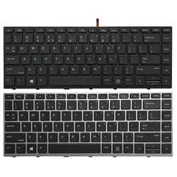 US/RU Laptop Keyboard For HP ProBook X360 440 G1 ZHAN 66 Pro G1 L28406-001