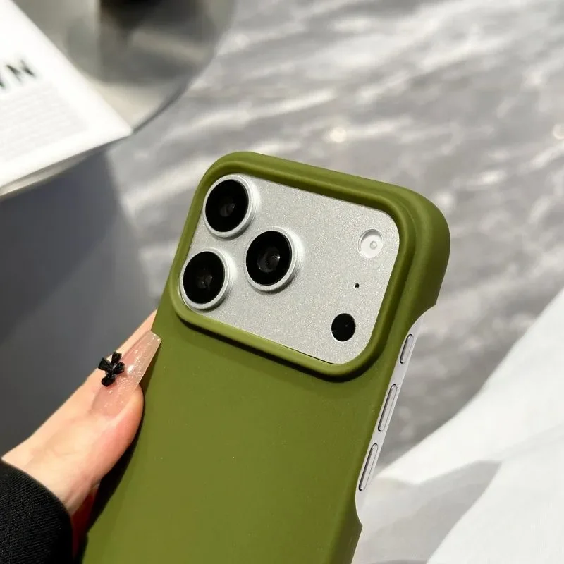 새로운 무광 솔리드 컬러 하프 랩 폰 케이스 (아이폰  - Phone Cases Rugged 리뷰 및 가격
