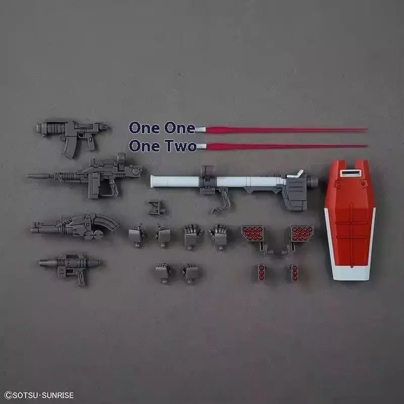 Gaoke 1/144 Rgm-79 Gm Assembly Model Kit Met Schouder Kanon Missile Pod Collectible Ornamenten Maken Geweldig Verjaardagscadeau