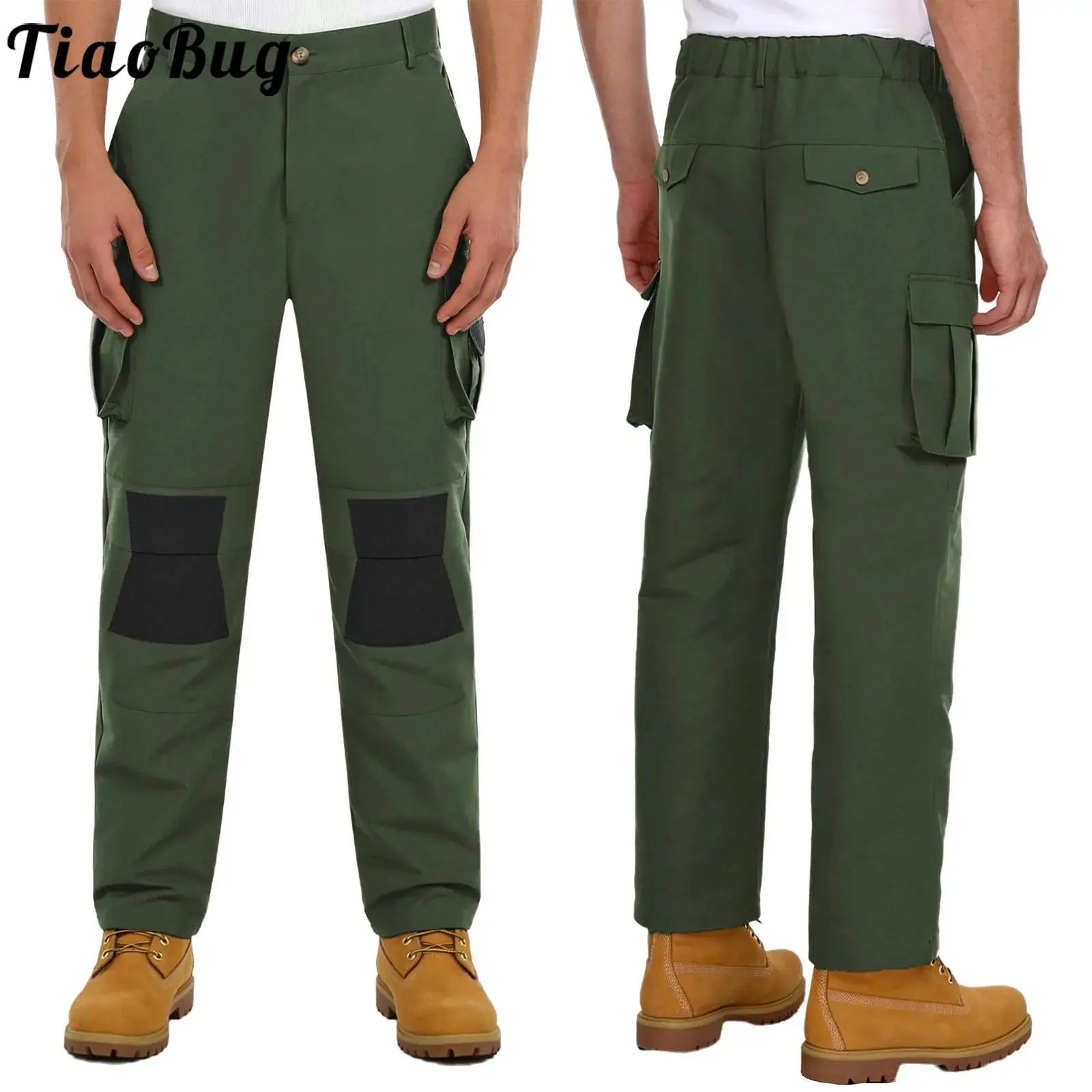 

Прочные тактические брюки для взрослых и мужчин с множеством карманов, брюки-карго с цветными блоками для занятий спортом на открытом воздухе, пешего туризма, работы, строительства