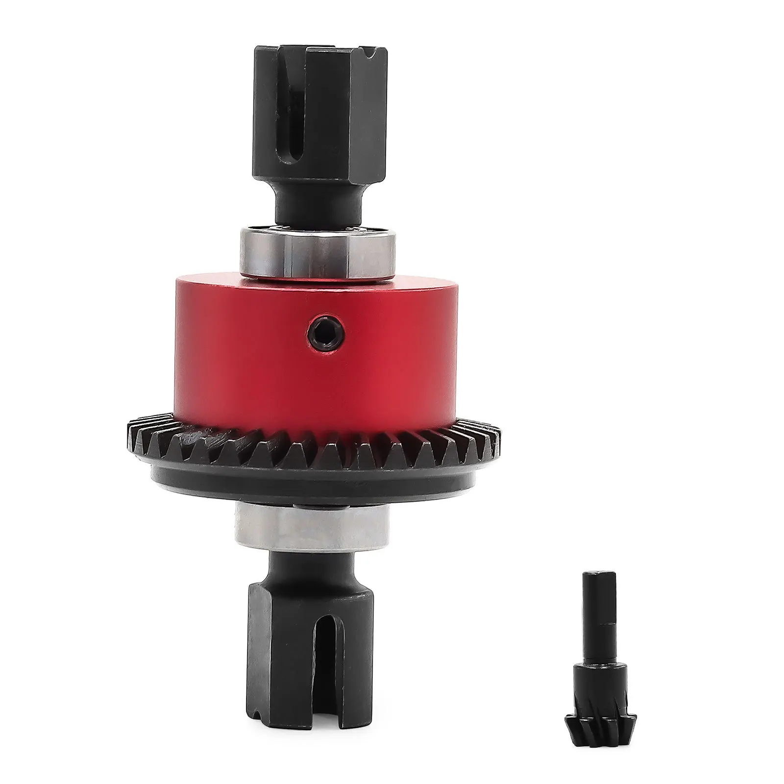 Zestaw przedniego i tylnego mechanizmu różnicowego ze stali 35T 8T/43T 10T ARA310990 do ARRMA1/8 KRATON V5 V6 1/7 BIG ROCK MOJAVE EXB Części zamienne