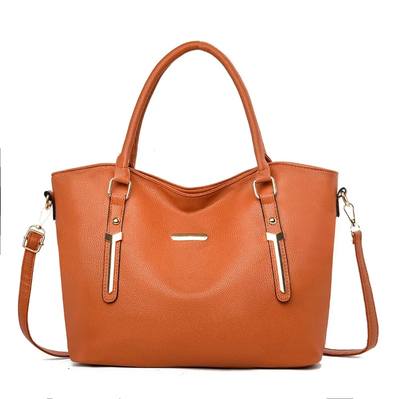 Large Capacity Women Shoulder Tote Bag Soft Leather Purses and Handbags for Women Designer Luxury Ladies Bags Bolsa Feminina