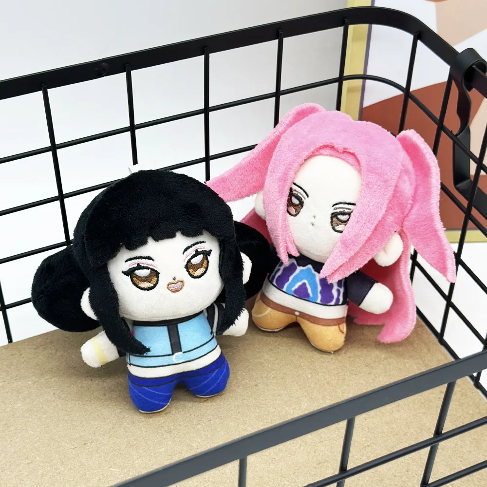 NEW Kpop Demon Hunters Saja Boys Plush Keychain Cute Cartoon Jinu Mystery Romance Baby Abby Plushie Bag Decor Stuffed Toy Gift