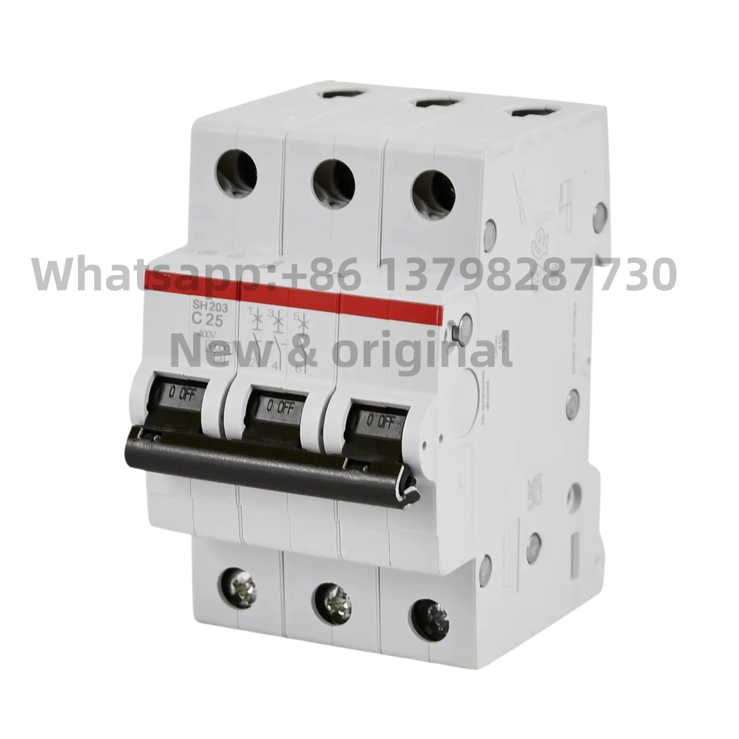 New original Miniature circuit breaker SH203-C25 3P 25A air switch