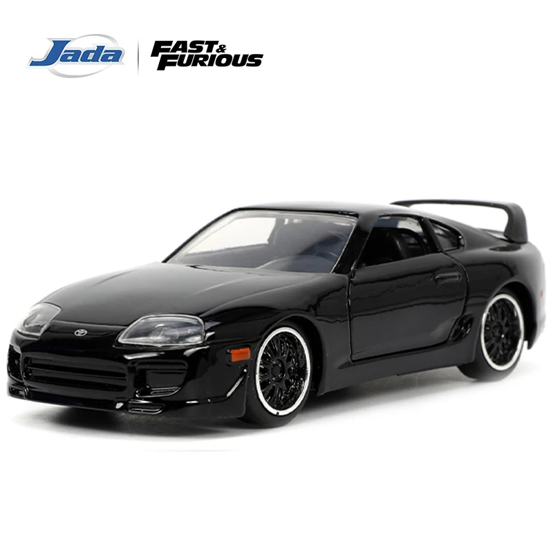 JADA 1:32 DieCast Model Car Fast & Furious 1995 Toyota Supra Detailed Interior Rubber Tires JD33381