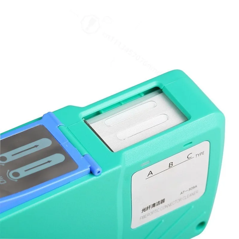 Fiber Optic Cassette Cleaner Fiber Jumper End Face Cleaning Box Replacement Core 500 Times Optical Fiber Cleaning Tool