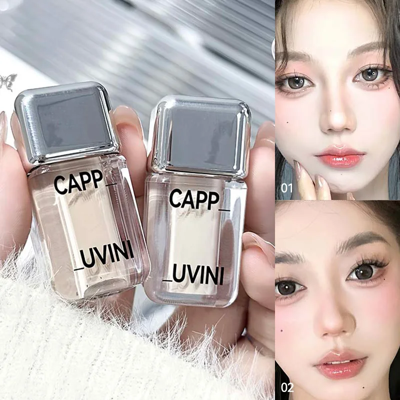 Korektor Cappuvini Crystal Ice Cube - lekkie, długotrwałe krycie z formułą nawilżającą do bezbłędnego wykończenia