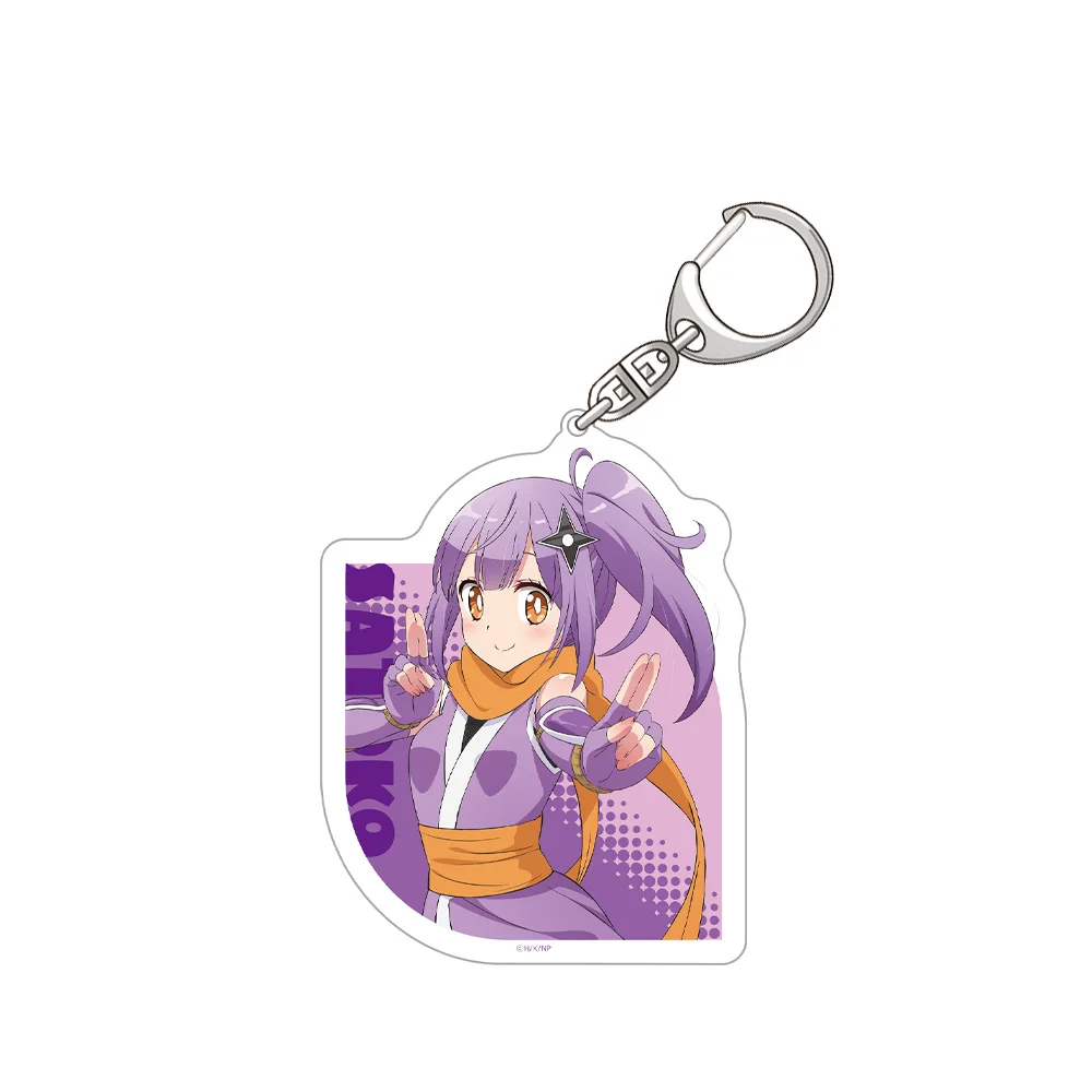 A ninja and an assassin under one roof Satoko Kusagakure Konoha Koga Marin Izutsumi HD Acrylic Keychain Bag pendant anime goods