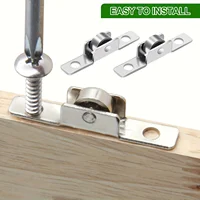 24Pcs Door Pulleys Sliding Roller Wheels for Kitchen Bathroom Cupboard Patio Sliding Track Systems Stable Mute 5