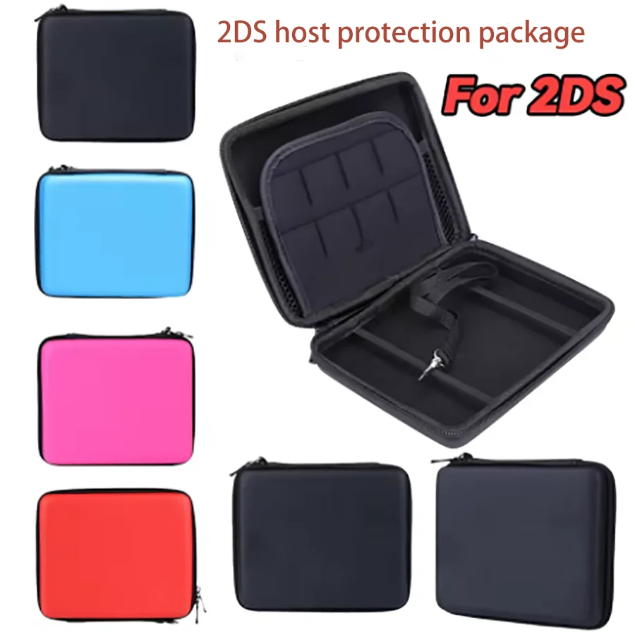 Hard EVA Storage Zip Case Protective Holder For Nintendo 2DS Game Card Shell Cover Bag High Quality Game Card Shell Storage Box