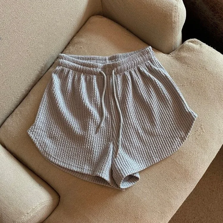 Summer Fashion Casual Sporty Two-Piece Set Women's Clothing Versatile Comfortable round Neck Short Sleeve Overhead Style