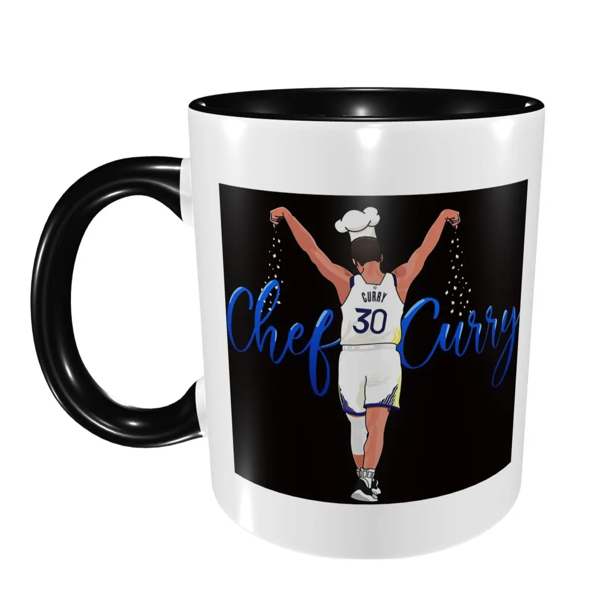 Stephen Curry - Chef Curry Mug Funny Ceramic Coffee Cups Tea Mugs Milk Cup Drinkware Gifts for Woman Man