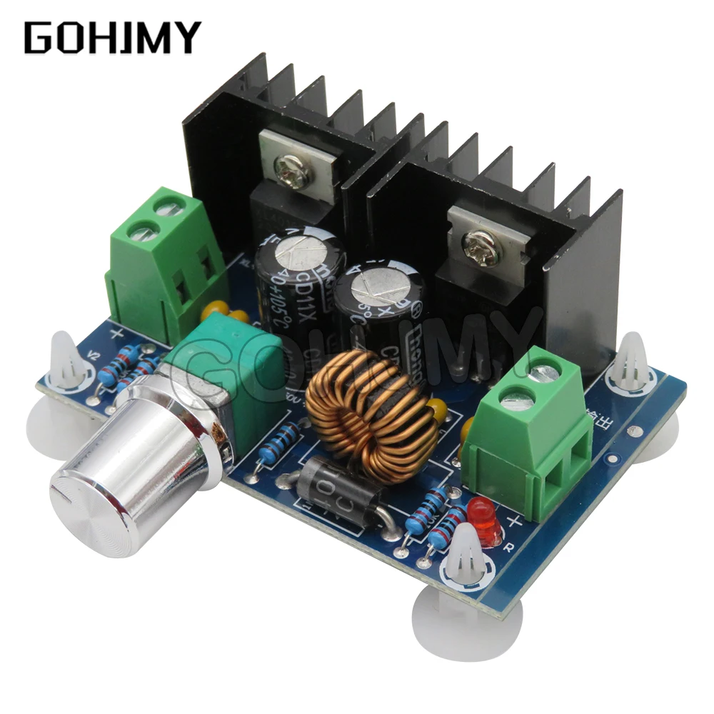 8A 200W XL4016E1 XH-M401 DC-DC Step Down Buck Converter Power Supply Module PWM Adjustable 4-40V To 1.25-36V Step Down Board 