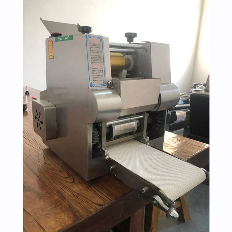 Automatic Commercial 2 in 1 Dumpling Skin Maker Press Machine Square Dumpling Skin Making Machine