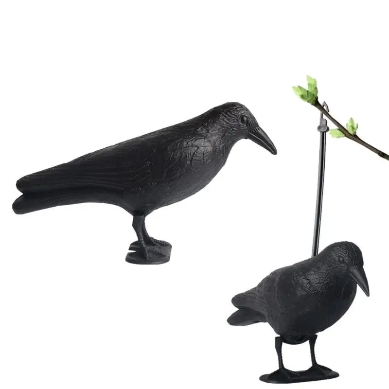 652F Simulated Crow Baits 3D Archerys Baits Practicing Baits Decor
