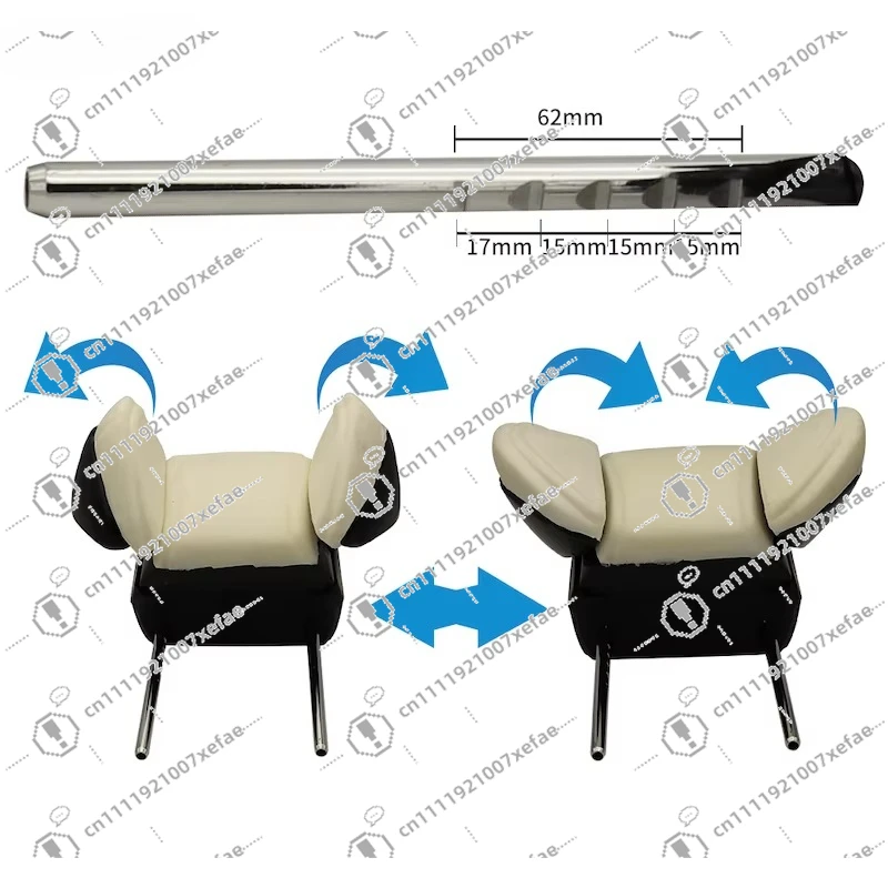 VIP Car Seat Headrest, Binaural Adjustable Safe Sleep Headrest