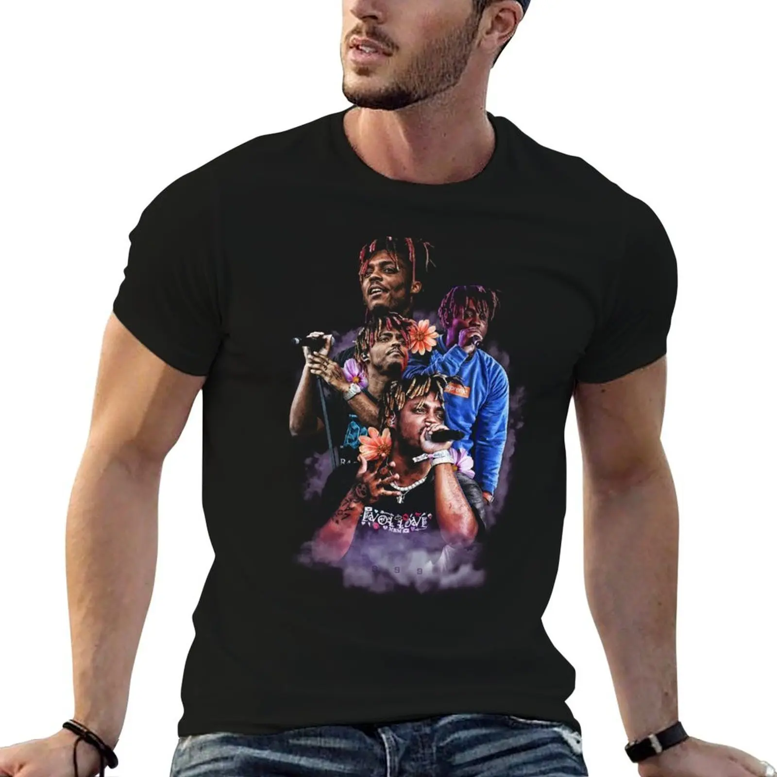 

singing time T-Shirt man t shirts graphic anime tshirt man t shirts cotton T-shirt