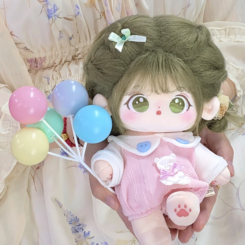 Cotton Doll 20cm Non-attribute Plush Toy Baby Suit Gift For Our Generation Korea Kpop Exo Idol Dolls