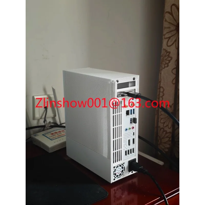R2S semi-high graphics card air-cooled Flex direct insertion 4.9L small 1U aluminum alloy CNC tool card mini case