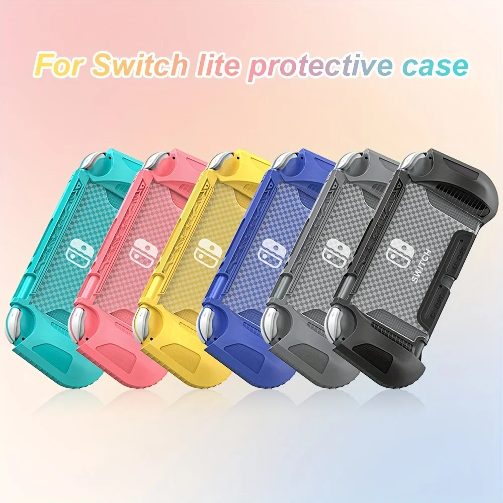 Switch Lite Case - Ultra-Protective Non-Slip TPU Cover with Enhanced Grip - Compatible with Nintendo Switch Lite Console