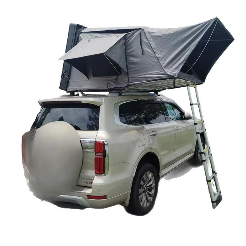 

Aluminum alloy car hard shell, roof tent, fully automatic folding SUV self-driving outdoor camping