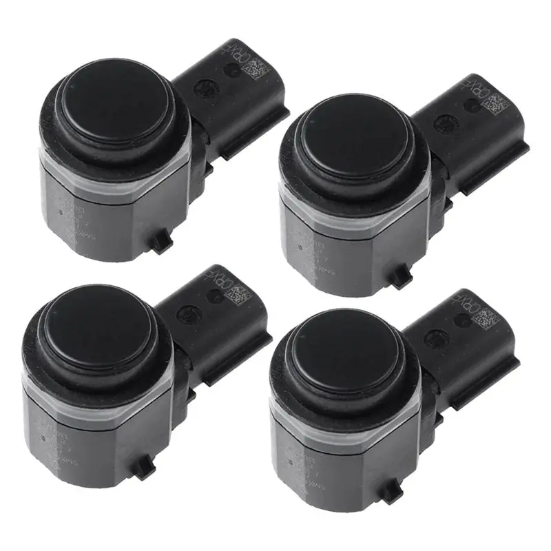 M93K-4Pcs Parking Sensor Distance Assist Sensor 5MK60TRMAC PDC For Dodge Challenger 2015-2022 Electric Eye 3 Pins