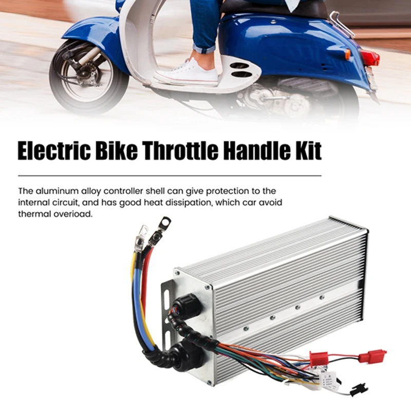 48V-72V 5000W Tricycle FOC Controller, Battery Car, Intelligent Brushless Motor Controller, Electric Car