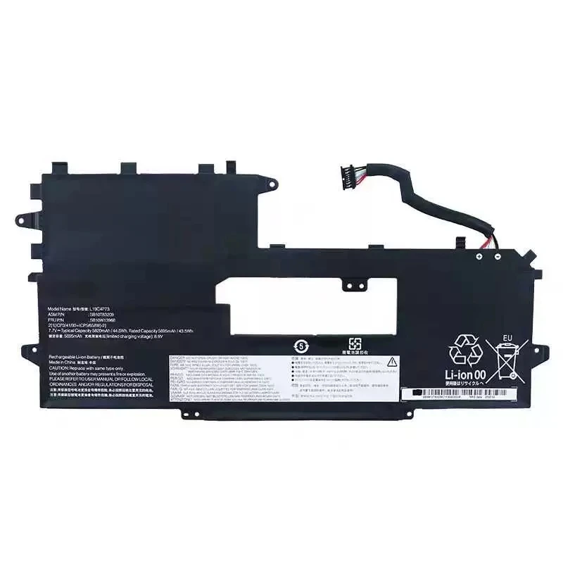 Laptop Battery L19M4P73 L19M4P72 L19C4P73 For Thinkpad X1 Titanium Gen 1 X1 Titanium 2021 TP00111A SB10T83199 44.5Wh/5770mAh