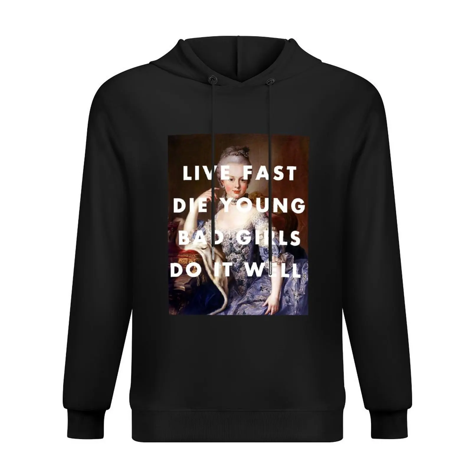 العيش بسرعة يموت الشباب الفتيات السيئات تفعل ذلك بشكل جيد هوديي ملابس رجالي النمط الياباني ملابس الرجال قميص العرق مجموعة جديدة مقنعين المحملة