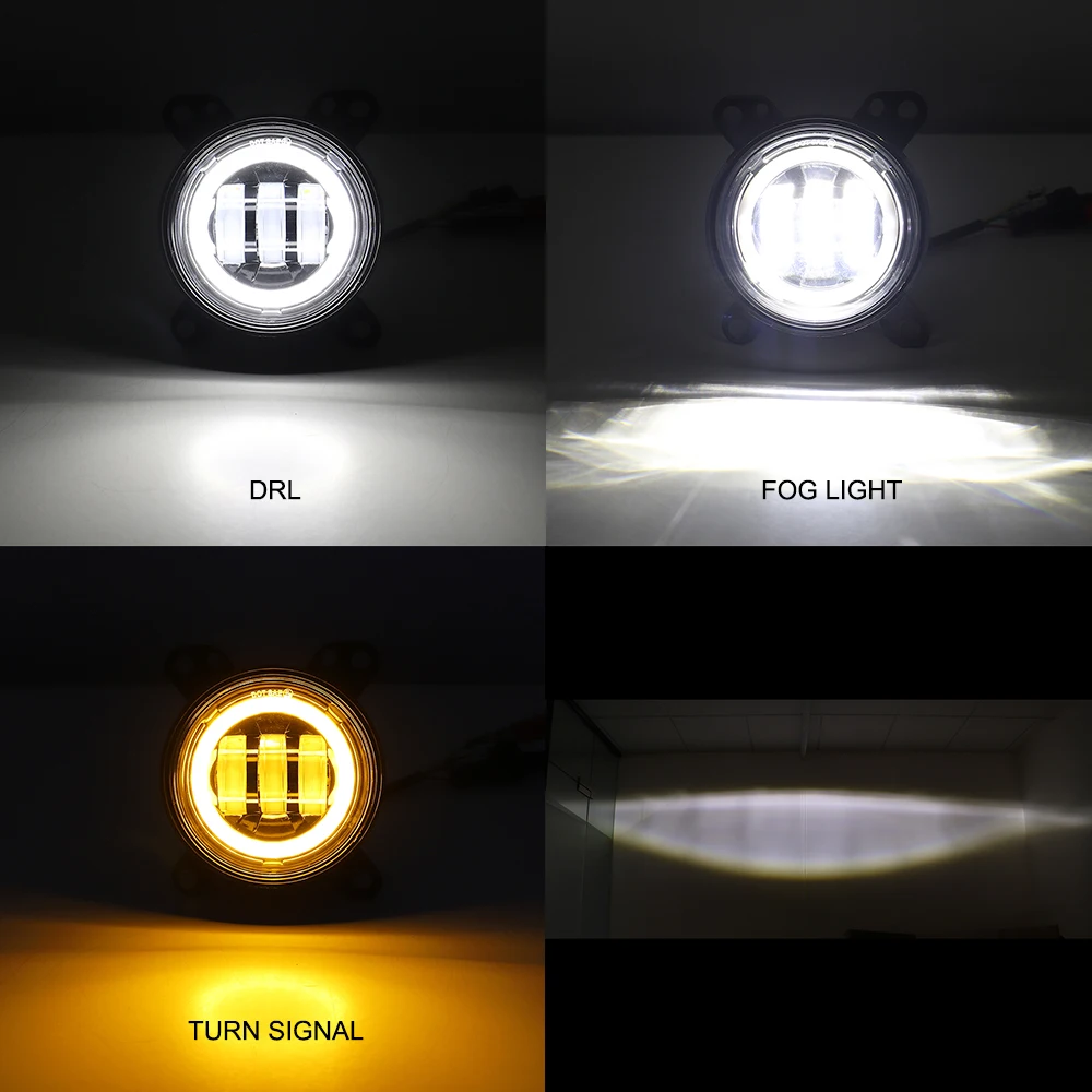 1 pair Truck Light LED Fog Lights for DAF XF 105