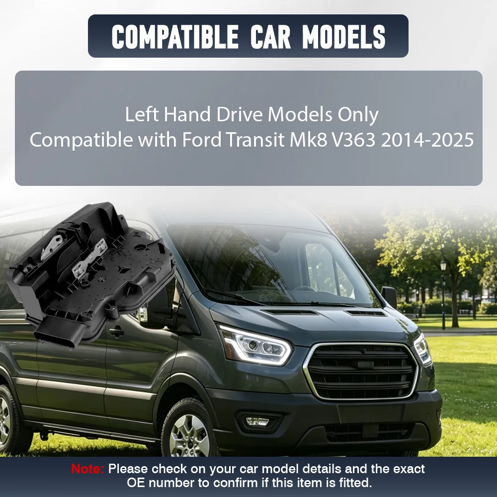 

Rear Left/Right Sliding Door Lock Actuator Latch for Ford Transit Mk8 V363 2014 2015 2016 2017 2018-2025 BK31-V264A01-BD