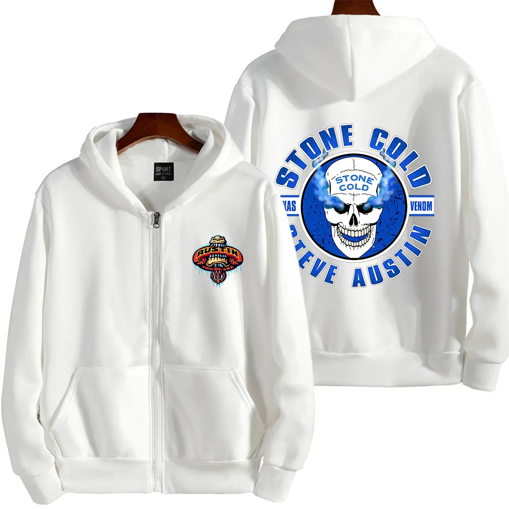 Hoodie kasual Batu bintang, hoodie kasual, batu bintang, Steve Austin, pasangan, mahasiswa, olahraga jalan