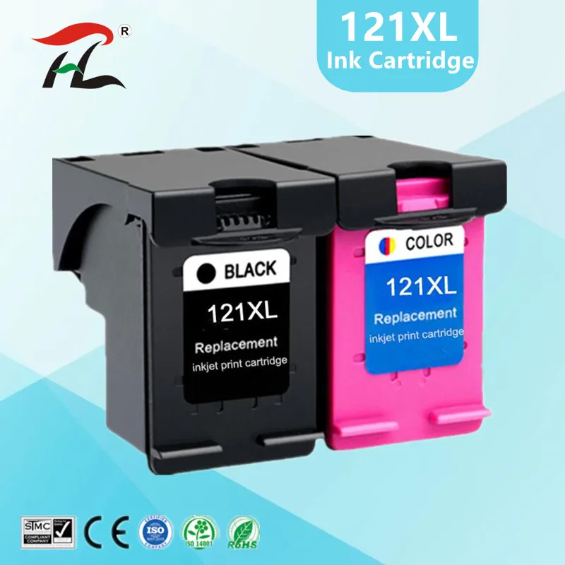 Compatible 121XL Ink Cartridge for HP 121 for hp121 Deskjet D2563 F4283 F2483 F2493 F4213 F4275 F4283 F4583 printer