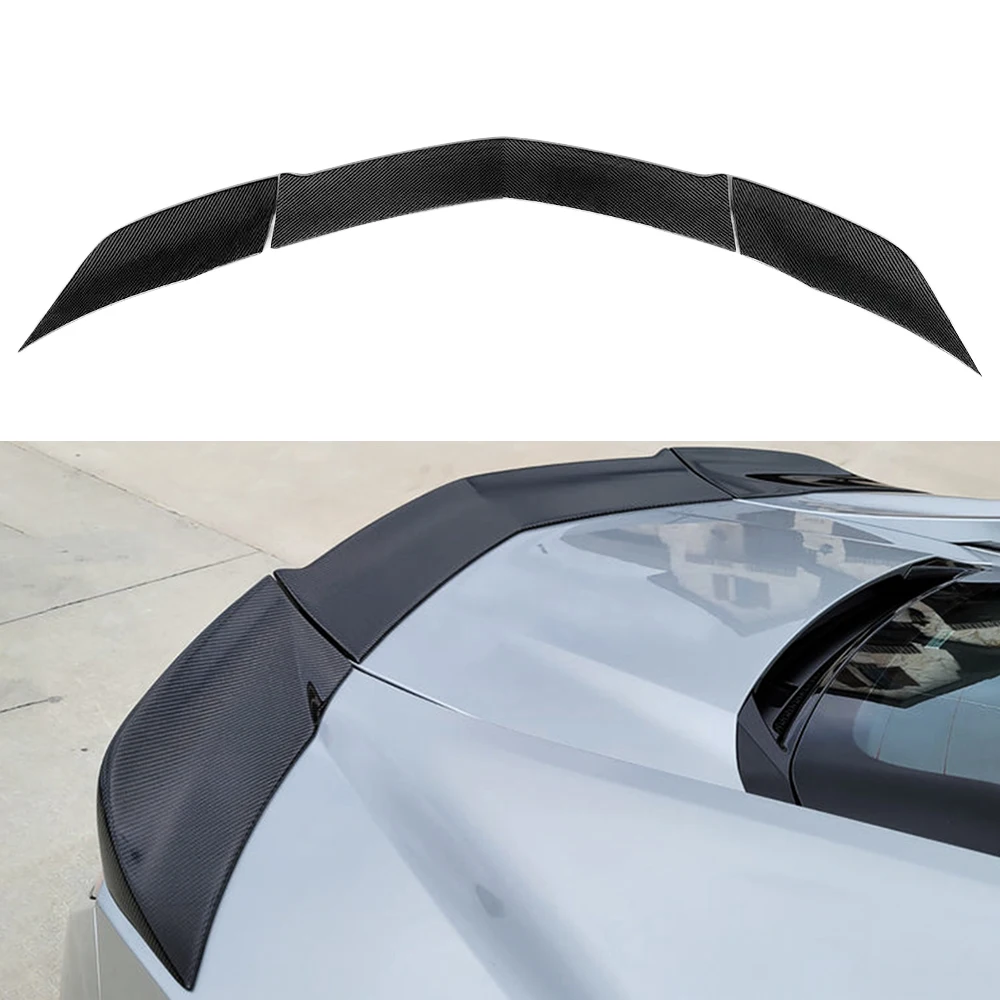 

3 Pieces DRY Carbon Fiber OE Style Rear Spoiler for Honda NSX NC1 2017+ Rear Trunk Spoiler