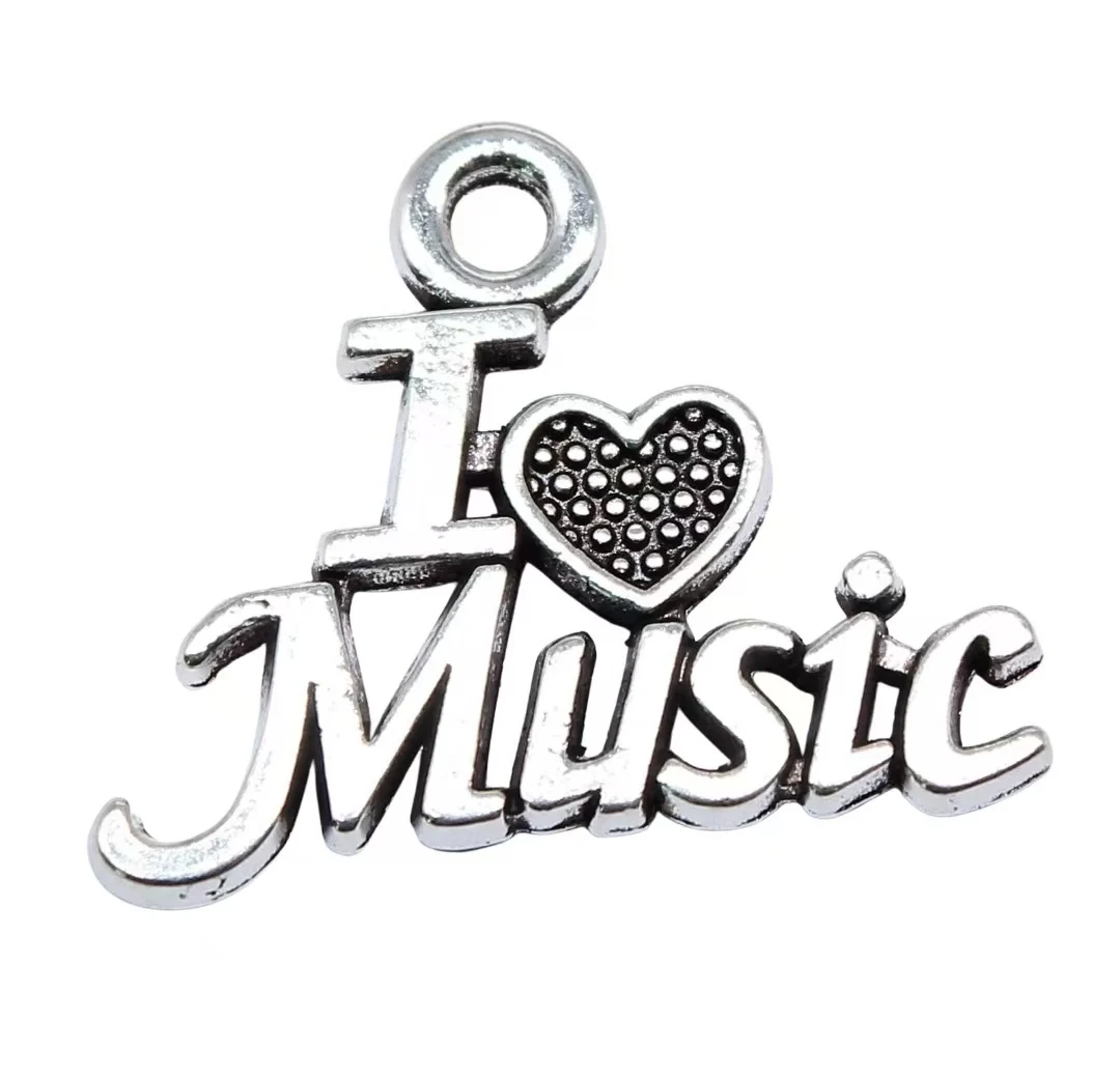 20 pz 20x16mm metallo in lega di zinco argento tibetano, bronzo anticato, fascino placcato oro anticato T0514 per la creazione di gioielli