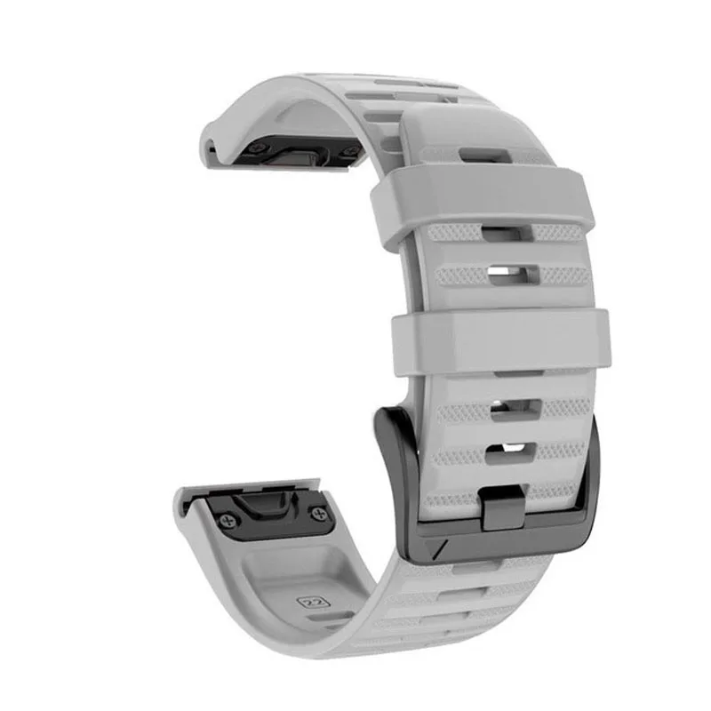 Quickfit حزام ساعة سيليكون ، معصمه ل Garmin Epix 2 ، Fenix 7X ، 7 ، 6X ، 6 برو ، 5 ، 5X زائد ، Forerunner 935 ، 945 ، 955 ، 965 ، 26 مللي متر ، 22 مللي متر