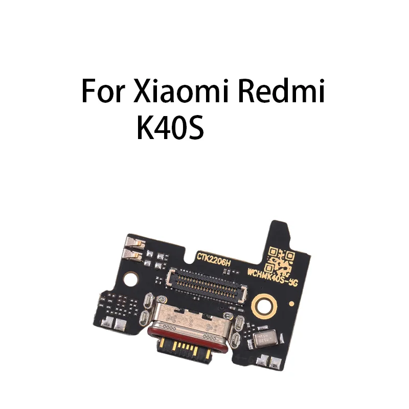 

USB-порт для зарядки, гибкий кабель-соединитель для Xiaomi Redmi K40S / Poco F4