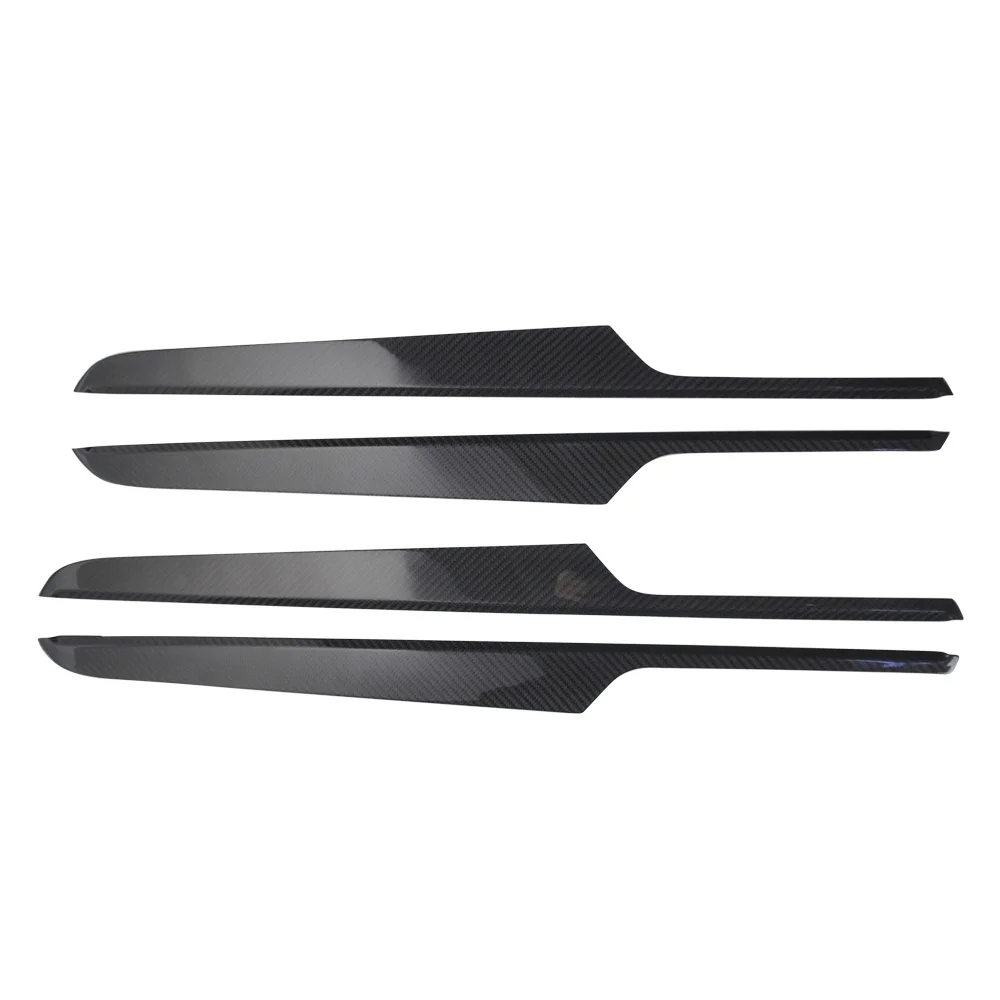 

4pcs Real Dry Carbon Fiber Interior Trim Door Trim Panels Cover for Porsche Macan 2018+