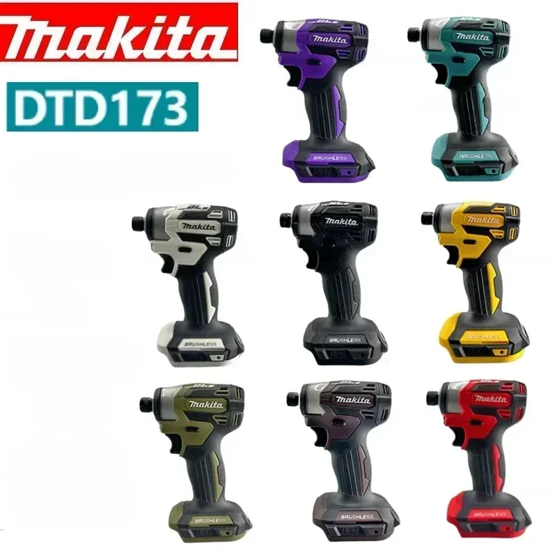 Makita 18V accuschroevendraaier LXT BL borstelloze motor elektrische boormachine hout/bout/T-modus 180 N·M oplaadbaar elektrisch gereedschap DTD173 - afbeelding 2
