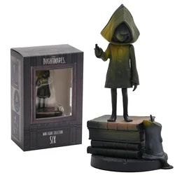 LITTLE NIGHTMARES-Collection de figurines en PVC, jouet modèle, cadeau de Noël, six noms, 4.5 po