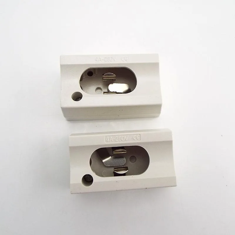 

S14S S14D LED bulb wall Lamp Socket Base Mirror Light Holder electric Lamp Tube Holder Adapter power plug AC110V 220V