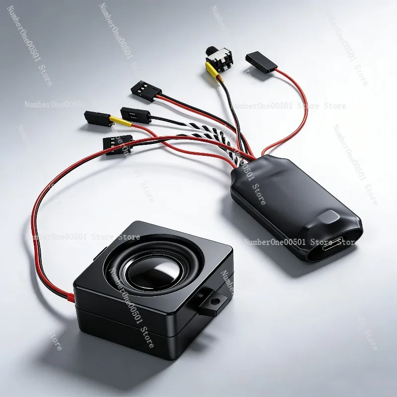 

Звуковой модуль для радиоуправляемых моделей: имитатор звука двигателя для тракторов 1/14 и внедорожников 1/10