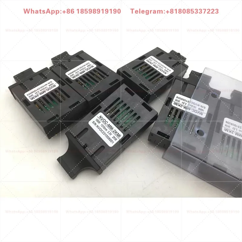 10Pcs 1.25G 850nm Multi Mode 0~550M SC 3.3V 1x9 Fiber Transceiver,Gigabit 1*9 MM Duplex 5V Interface Optic Module