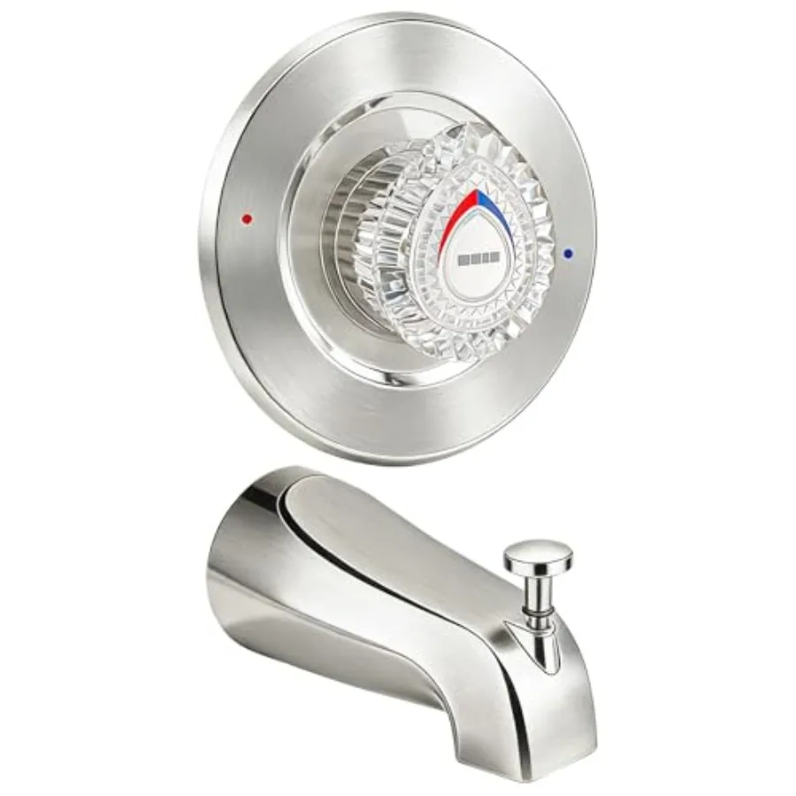 

Shower Trim Kit with Tub Spout Compatible with Moen Chateau T470 Single Handle Tub/Shower Standard Valve for Moen 1225 Trim Kit